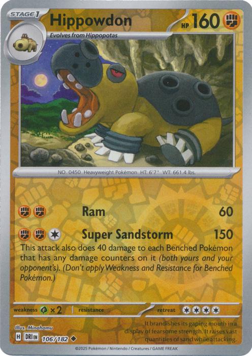Hippowdon [Reverse Holo]